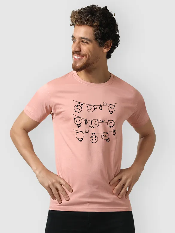 Printed T Shirt For Men, 