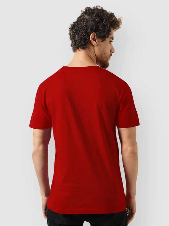 Holiday Penguin Printed T-shirts for Men