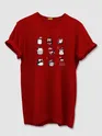 Holiday Penguin Printed T-shirts for Men