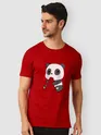 Hungry Panda Half Sleeve T-shirt for Men