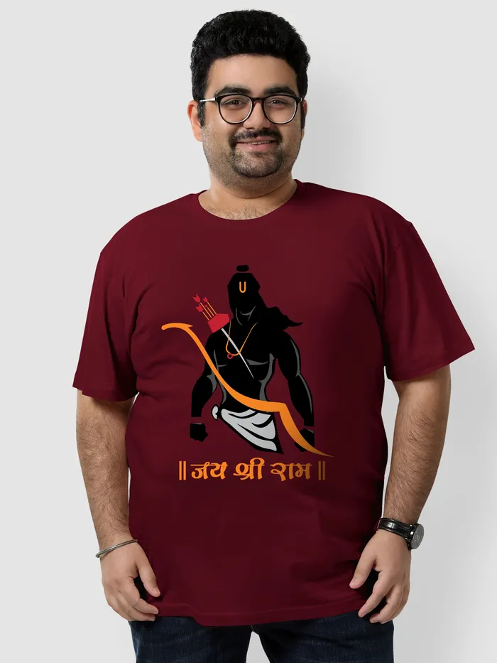 Jai Shreeram Plus Size T shirts