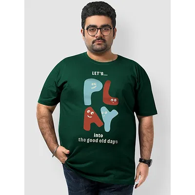 Let's Play Plus Size T shirts