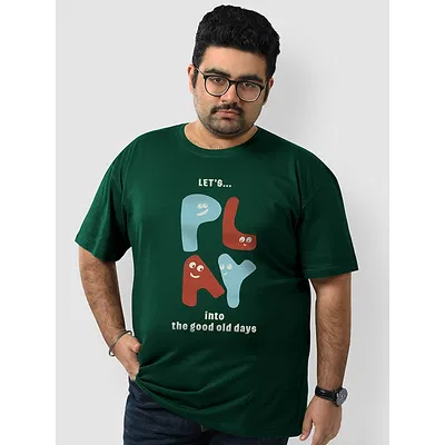 Let's Play Plus Size T shirts
