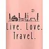 Live Love Travel T-shirt for Men