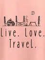 Live Love Travel T-shirt for Men