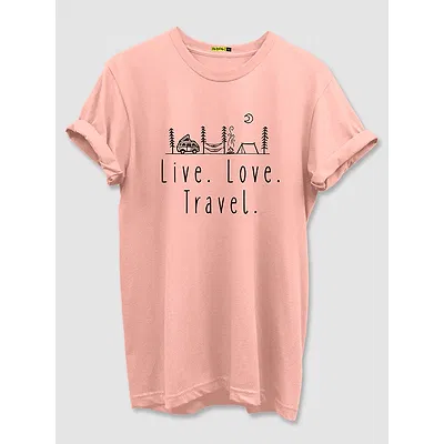 Live Love Travel T-shirt for Men