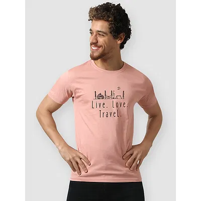 Live Love Travel T-shirt for Men