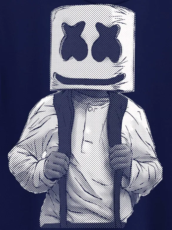 Marshmello Half Sleeve T-shirt for Men