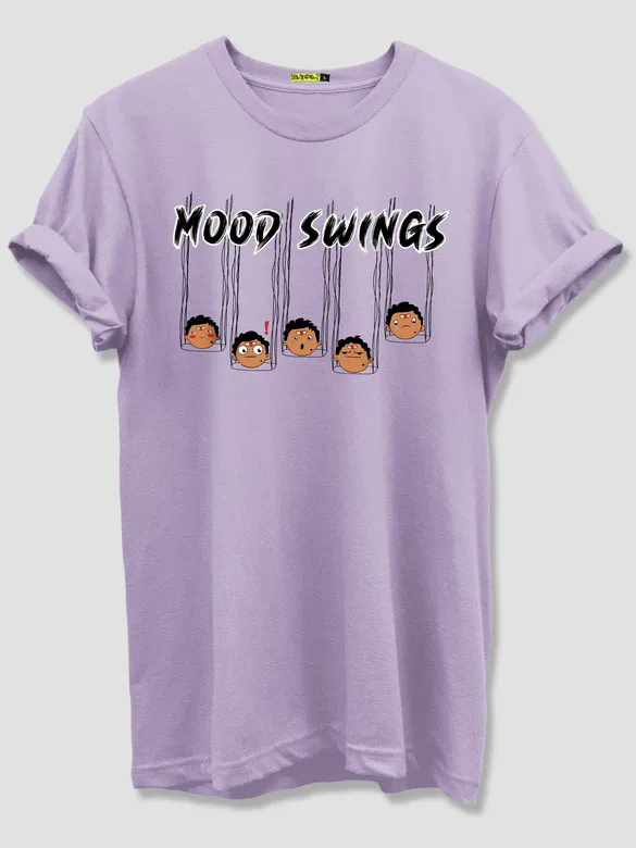 Mood Swings Printed Half Sleeve T-Shirt