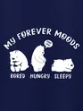 Moody Bear Half Sleeve T-shirt for Men