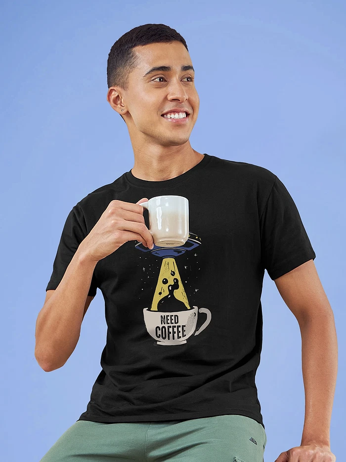 Need Coffee Half Sleeve T-shirt for Men