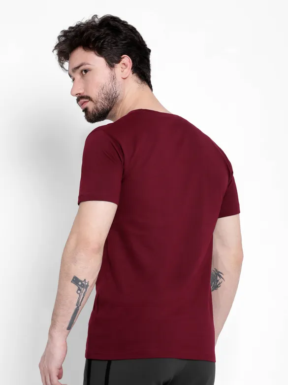 No Guts Free Half Sleeve T-shirt for Men
