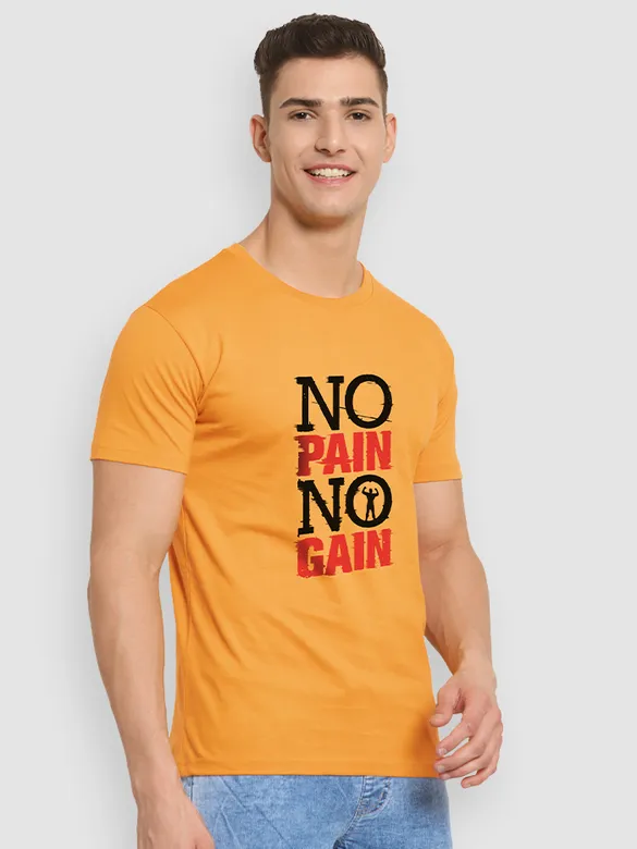 No Pain No Gain T-shirt for Men
