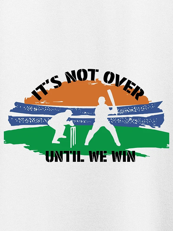 Not Over Half Sleeve T-shirt for Men