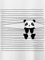 Peeping Panda Printed T-shirt for Men