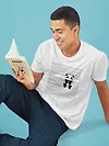 Peeping Panda Printed T-shirt for Men