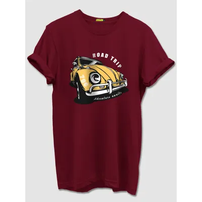 Road Trip Half Sleeve T-shirt for Men