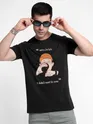 Sorry I'm Late Half Sleeve T-shirt for Men