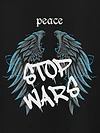 Stop Wars Half Sleeve T-shirt for Men