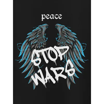 Stop Wars Plus Size T shirts