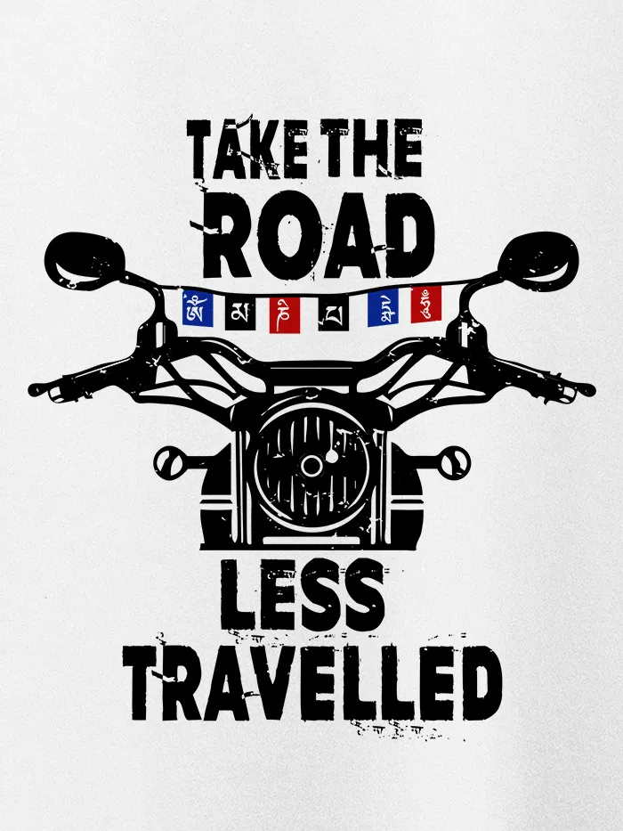 Take The Road Less Travelled T-shirt for Men