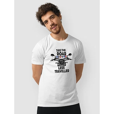 Take The Road Less Travelled T-shirt for Men