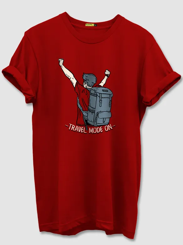 Travel Mode On T-shirts for Men