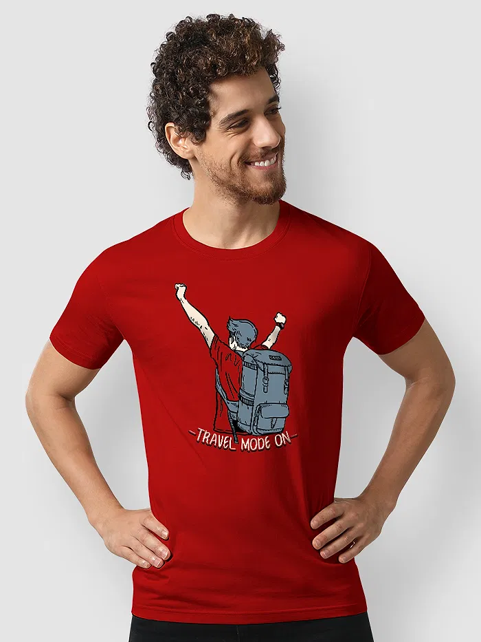 Travel Mode On T-shirts for Men