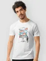 Travel Signboard Half Sleeve T-shirt for Men