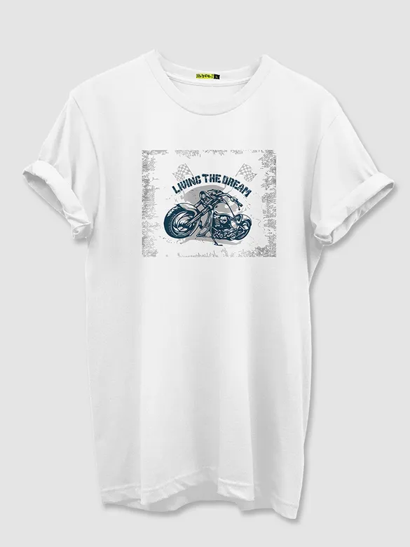 True Bike Lover Half Sleeve T-shirt for Men