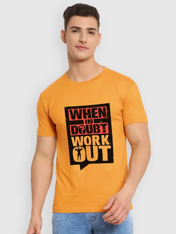 When In Doubt T-shirt For Men