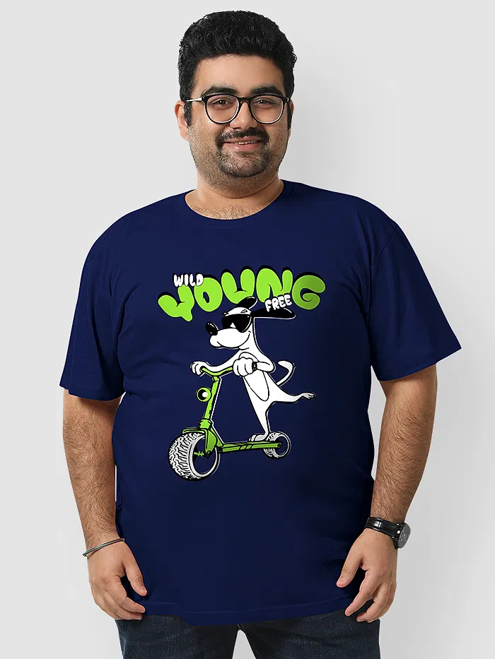 Wild Young Free Plus Size T shirts