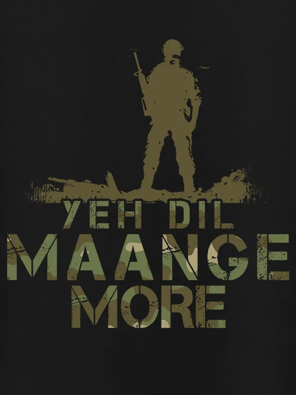 Yeh Dil Maange More Half Sleeve T-shirt for Men