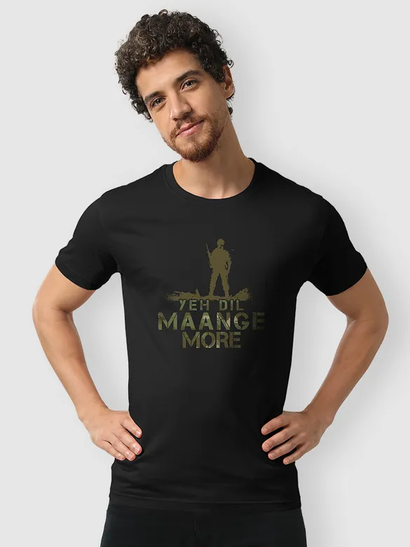 Yeh Dil Maange More Half Sleeve T-shirt for Men