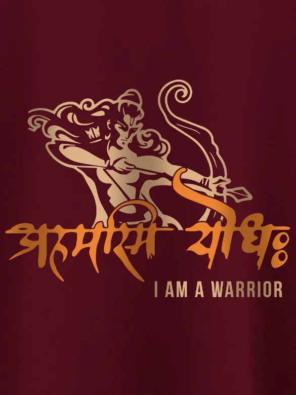Yoddha Half Sleeve T-shirt for Men