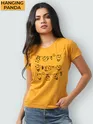 Naughty Panda Women Printed Combo T-shirts