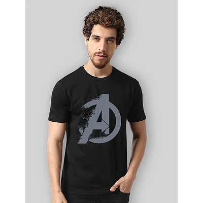 Pack of 2 - Avenger Logo Printed Combo T-shirt