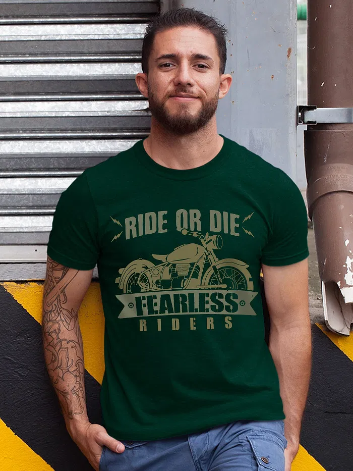 Pack of 2 - Bullet Riders Printed Combo T-shirts