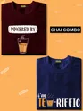 Chai Combo T-shirt - Pack of Two