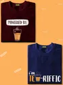 Pack of 2 - Chai Printed Combo T-shirt