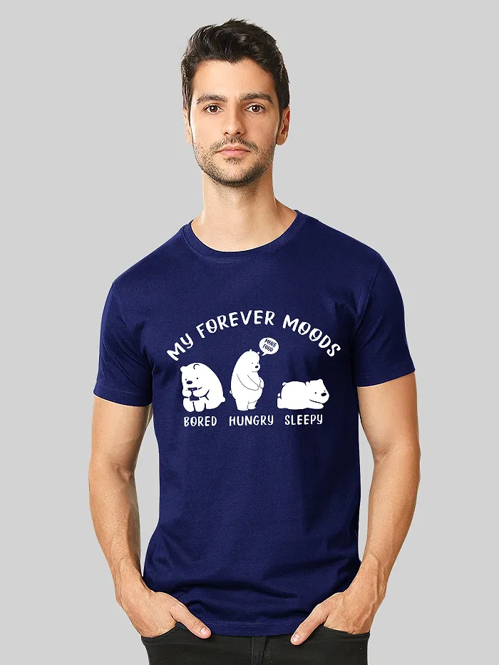 Pack of 3 - Always Chilling Printed Combo T-shirts