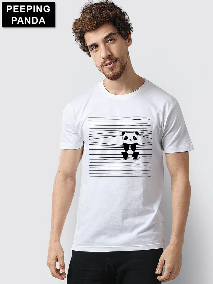Pack of 3 - Panda Printed Combo T-shirt