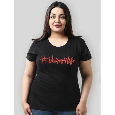 Veeres For Life Women Printed Combo T-Shirt Pack Of 2