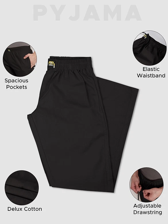 Black Pyjama for Mens