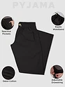 Black Pyjama for Mens