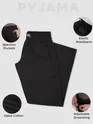 Black Pyjama for Mens