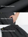 Dark Grey Regular-fit Pajamas