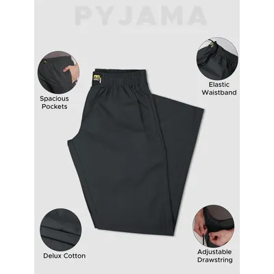 Dark Grey Pyjama for Mens