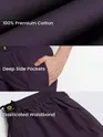 Dark Violet Pyjama for Men