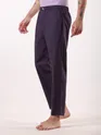 Dark Violet Regular-fit Pajamas